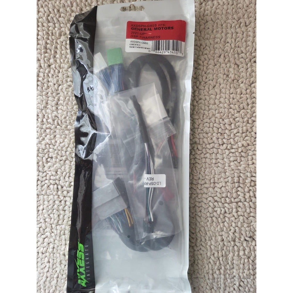 2022-2024 GM Axxess AXDSPH-GM33 Digital Signal Processor & T-Harness